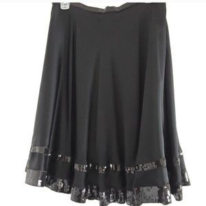 Silk/Sequin Luxery Evening Skirt,  6